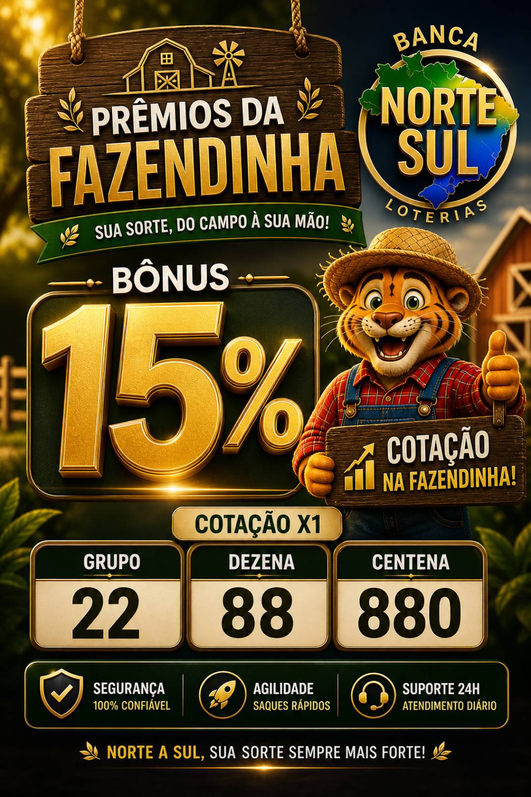 PREMIOS DA FAZENDINHA
